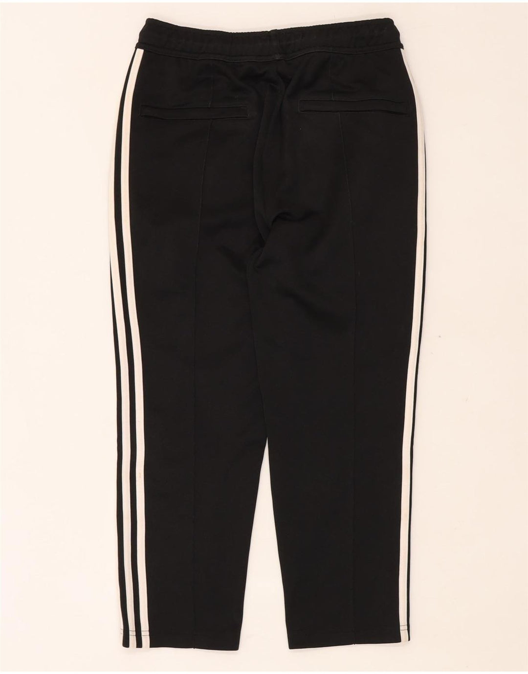 ADIDAS Womens Tracksuit Trousers UK 6 XS  Black Polyester