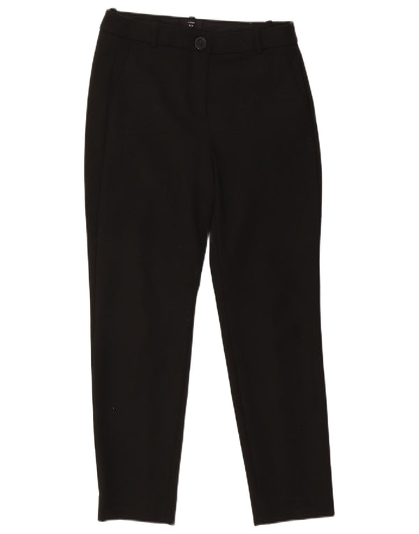 J. Crew Womens Cameron High Waist Chino Trousers US 6 Medium W30 L27 Black