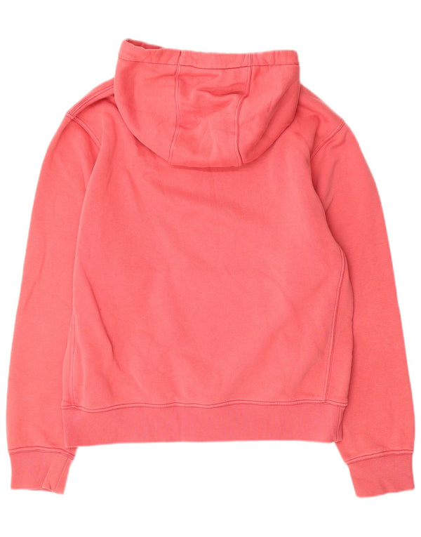 Nike Mens Hoodie Jumper Small Red Cotton