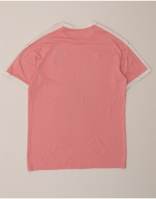 Puma Girls Italia T-Shirt Top 15-16 Years  Pink Colourblock