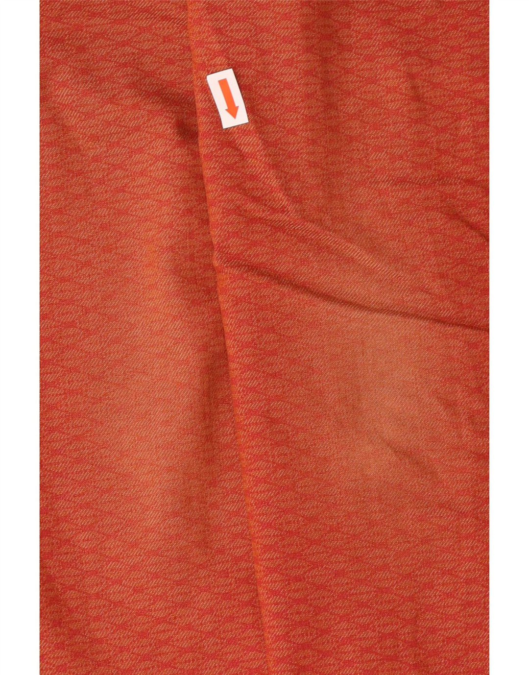 Prana Womens Straight Jeans US 4 Small W27 L31 Orange Check Cotton