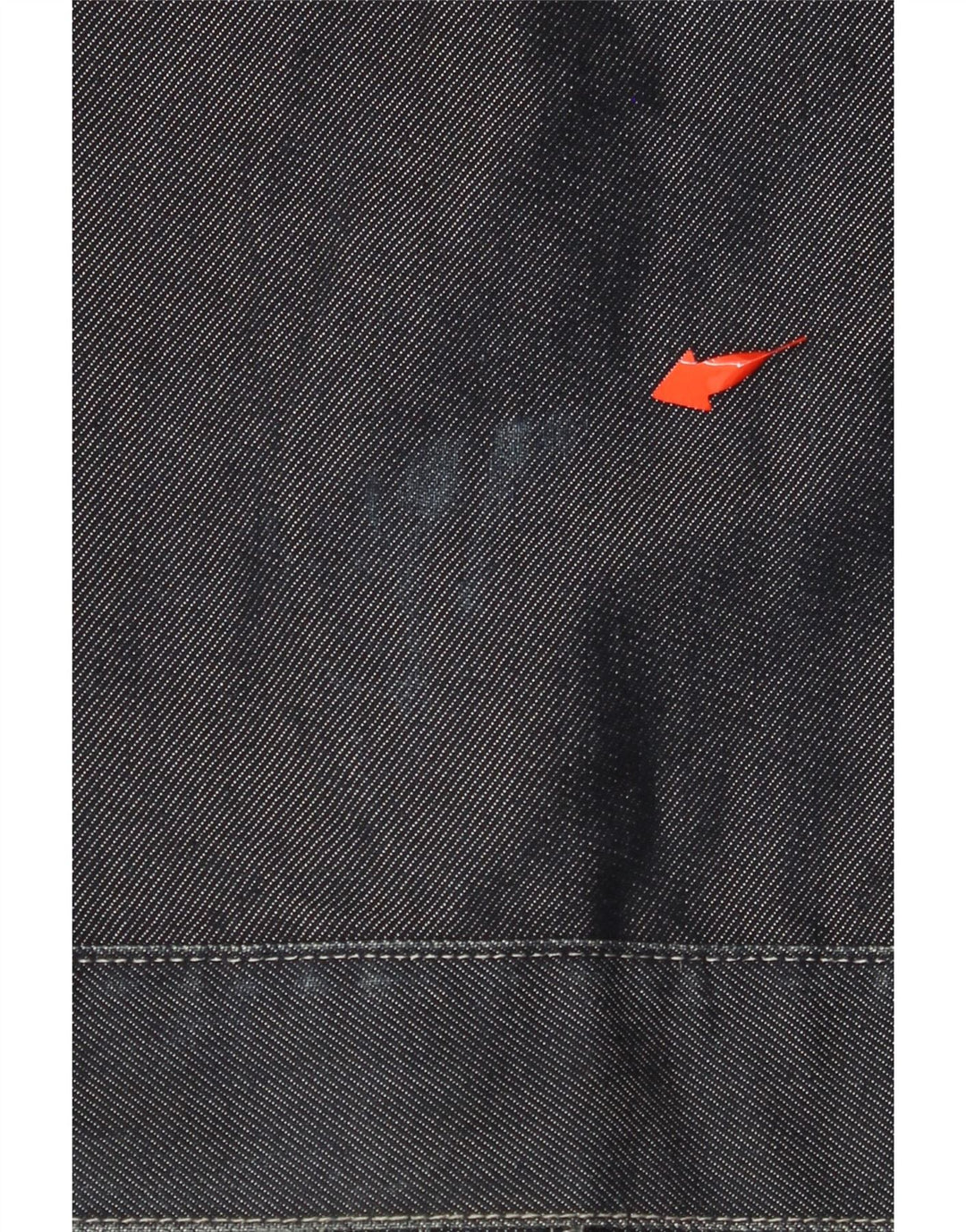 TED BAKER Womens Crop Denim Jacket Size 2 Small Grey Cotton