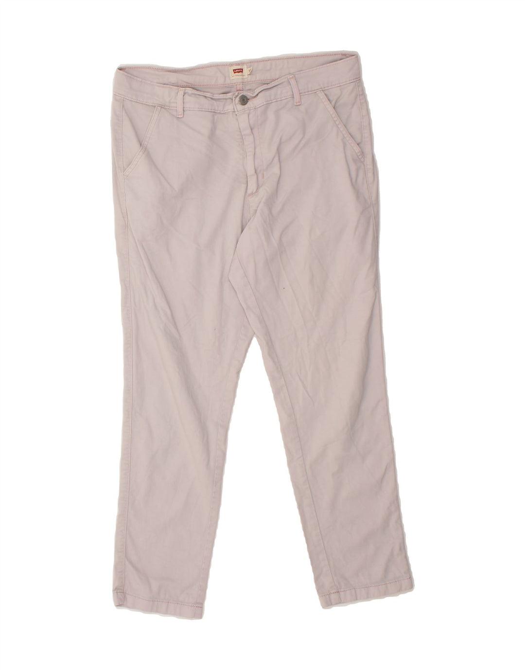LEVI'S Mens Slim Chino Trousers W30 L27 Grey Vintage Levi's and Second-Hand Levi's from Messina Hembry 
