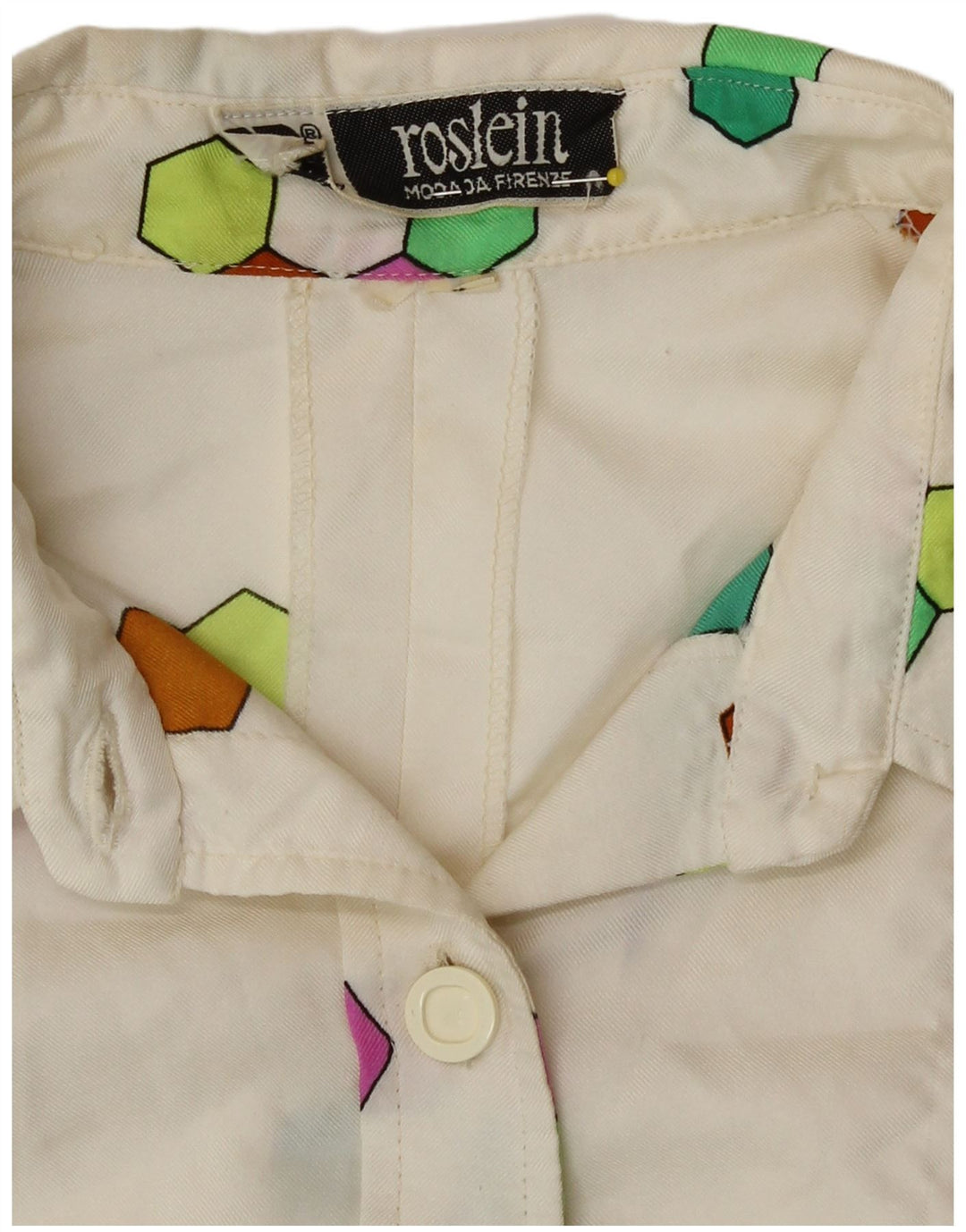Roslein Womens A-Line Dress UK 12 Medium Multicoloured Geometric