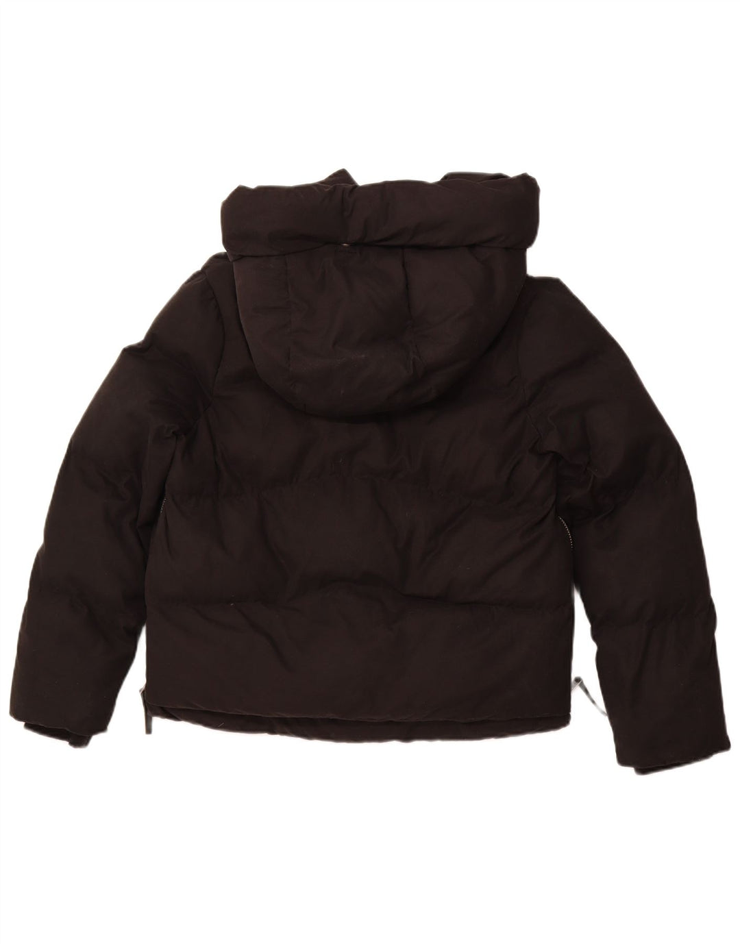 ALL SAINTS Womens Hooded Padded Jacket UK 10 Small Black Polyester