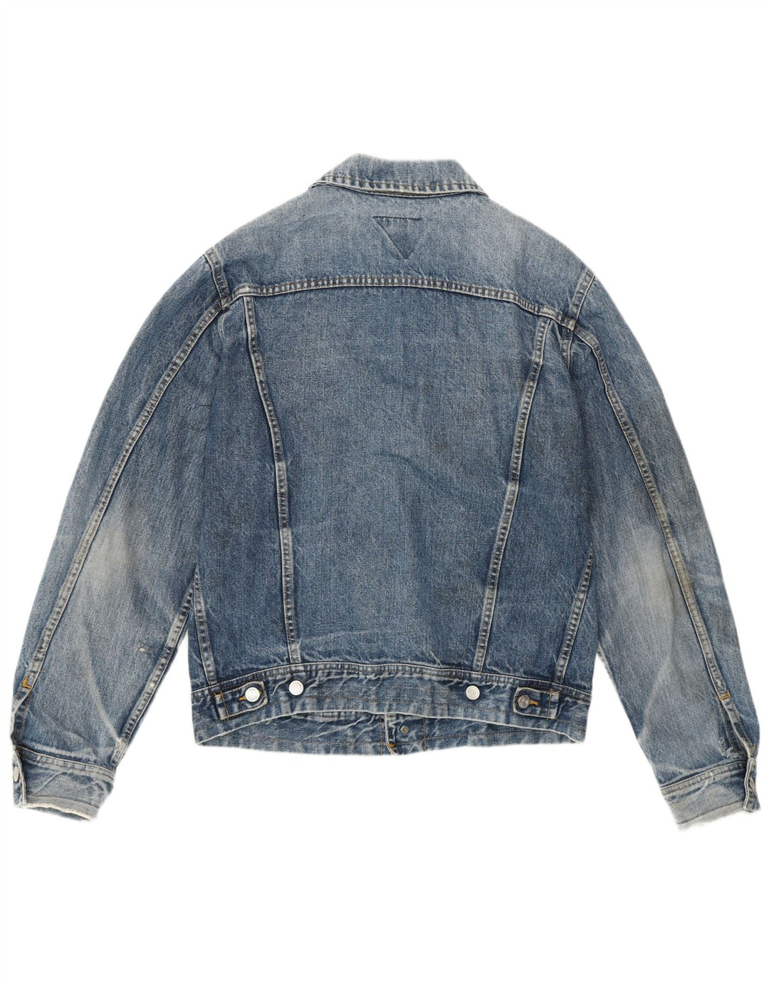 Meltin' Pot Womens Denim Jacket UK 18 XL Blue Cotton