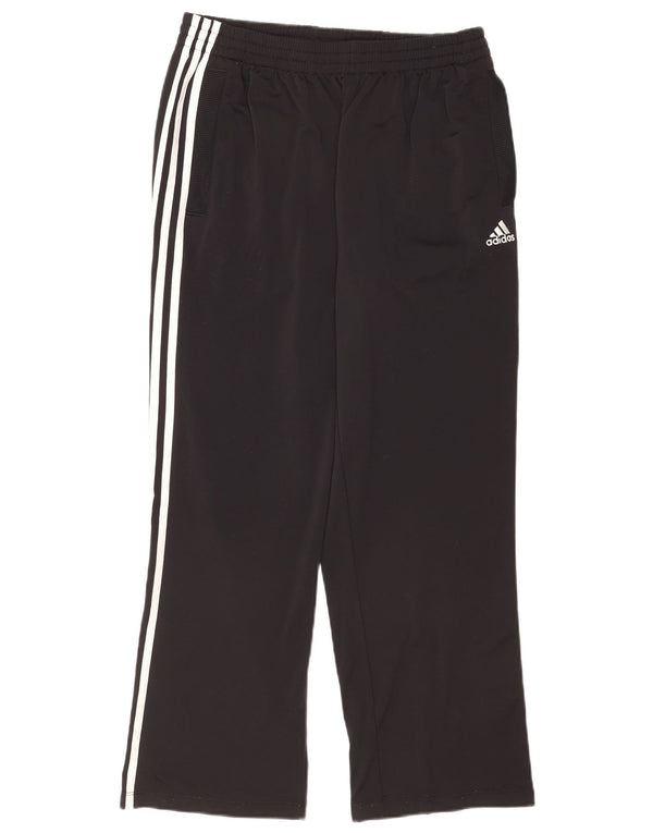 Adidas Mens Tracksuit Trousers Medium Black Polyester