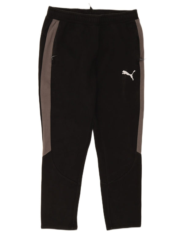 Puma Mens Tracksuit Trousers Large  Black Colourblock