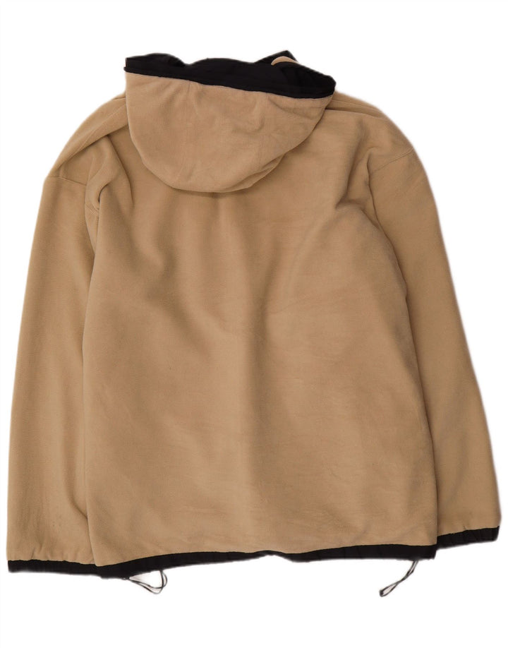 Kappa Mens Hooded Reversible Jacket UK 40 Large Navy Blue Polyester