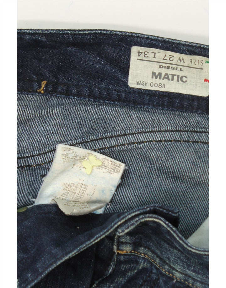 DIESEL Womens Distressed Slim Jeans W27 L29 Blue Cotton Vintage Diesel and Second-Hand Diesel from Messina Hembry 