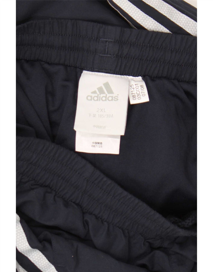 Adidas Mens Tracksuit Trousers 2XL Navy Blue
