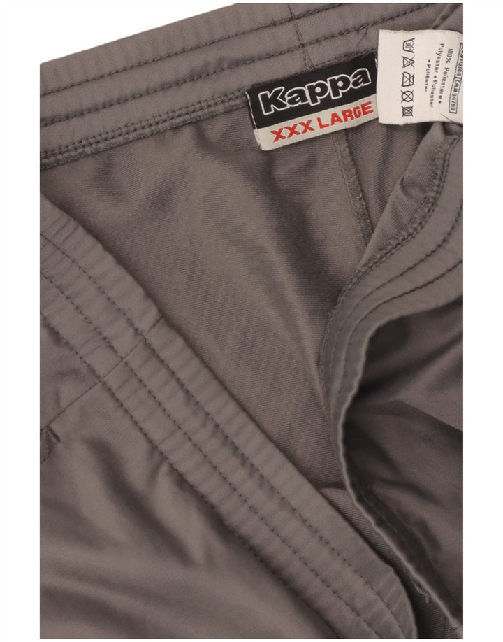 Kappa Mens Tracksuit Trousers 3XL Grey Polyester