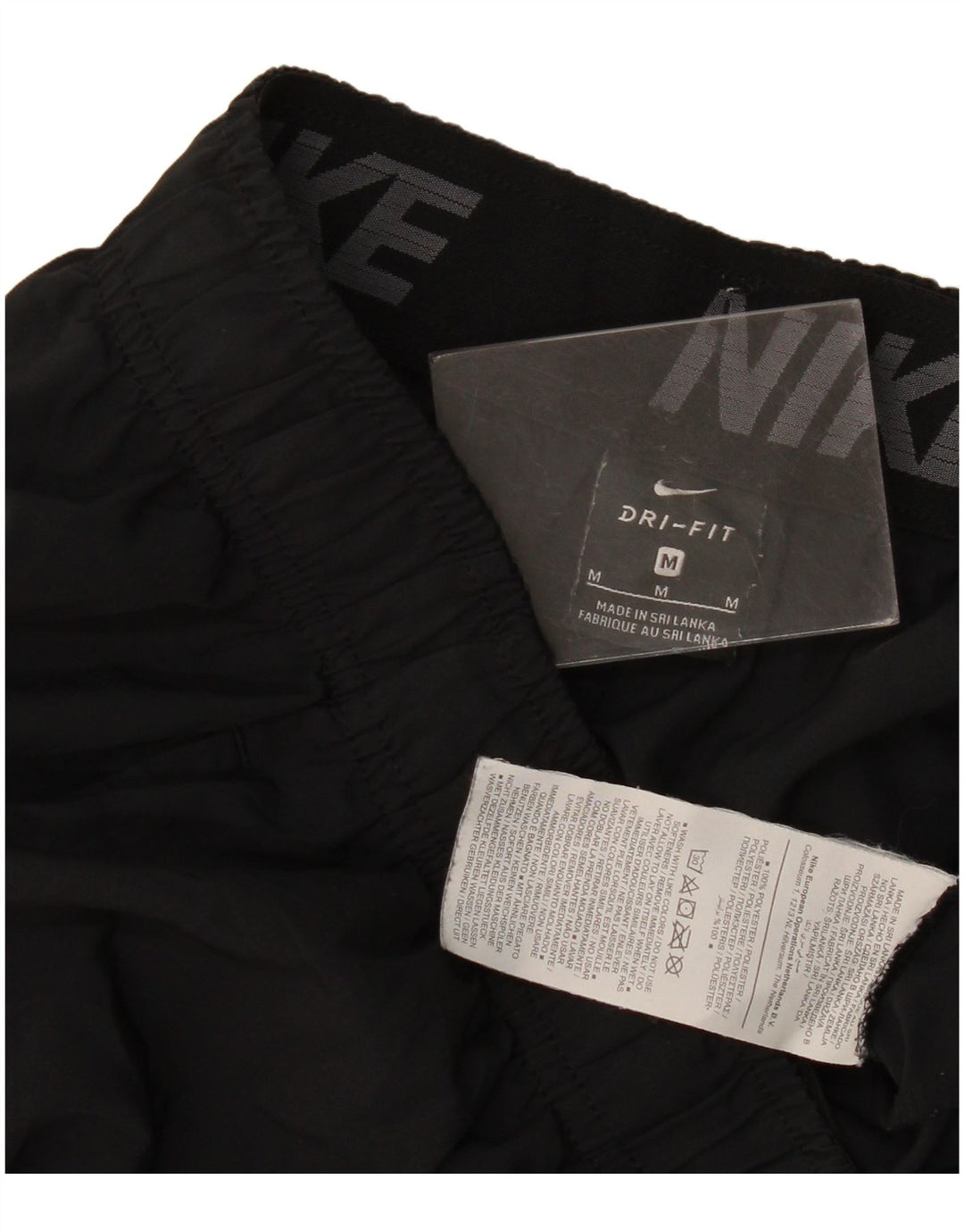 Nike Mens Dri Fit Sport Shorts Medium Black Polyester