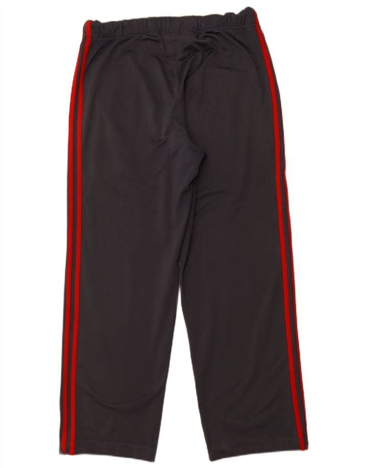 ADIDAS Mens Tracksuit Trousers Medium  Grey Polyester