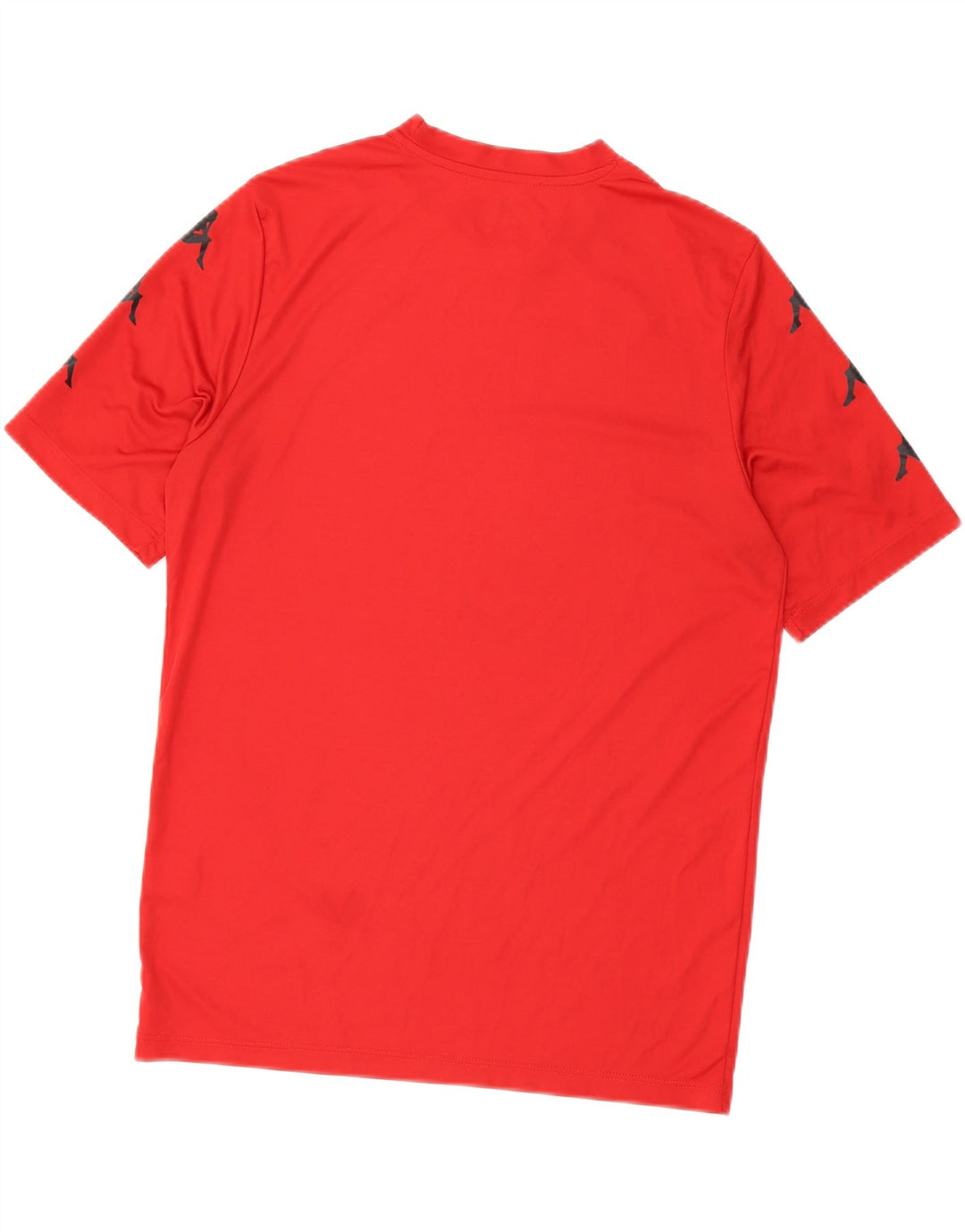 Kappa Mens Graphic T-Shirt Top Large Red Polyester