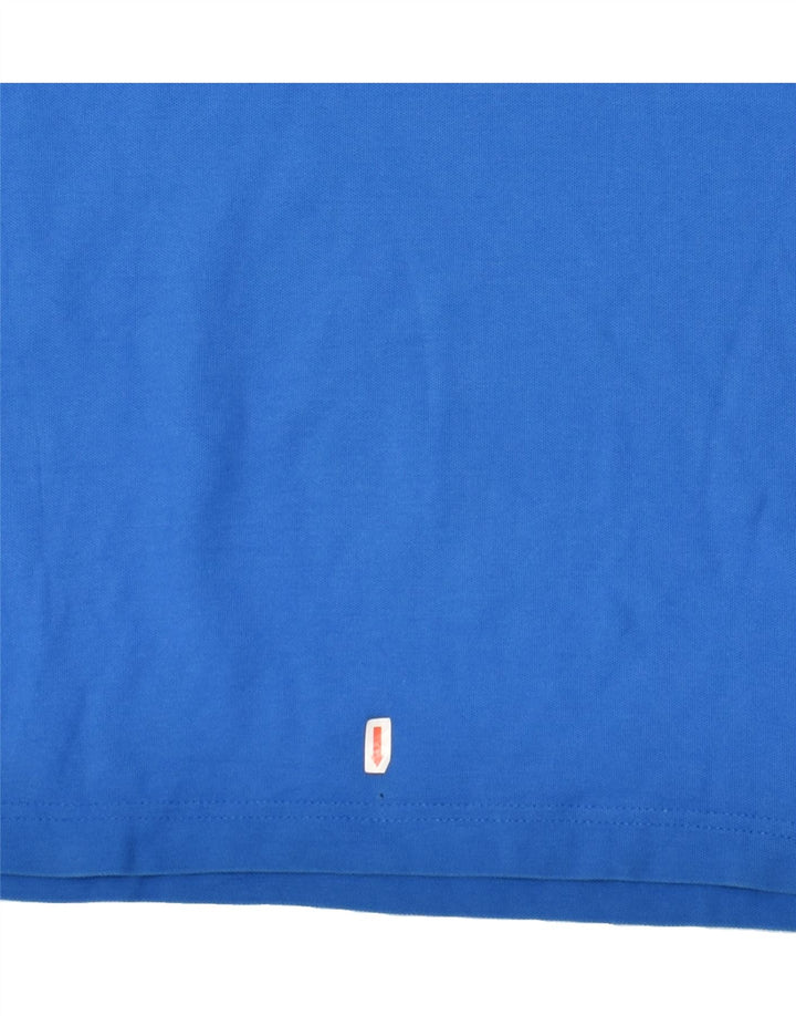 LOTTO Mens Polo Shirt Large Blue | Vintage Lotto | Thrift | Second-Hand Lotto | Used Clothing | Messina Hembry 