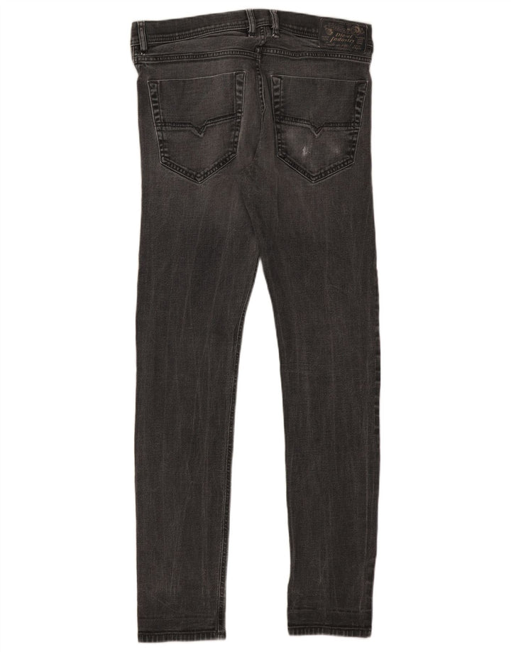 Diesel Mens Slim Jeans W32 L32 Grey Cotton