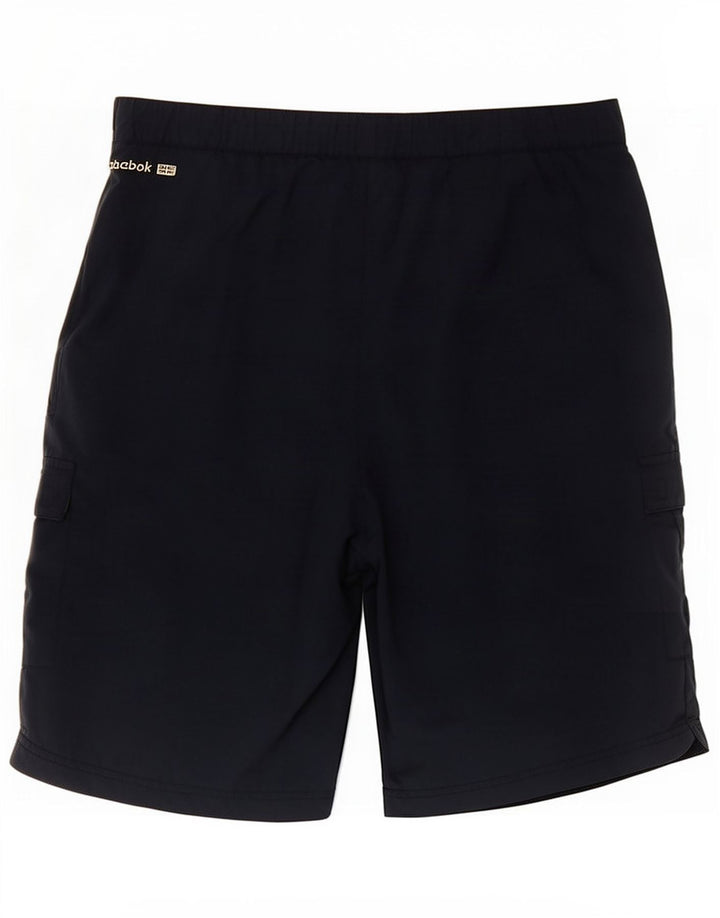 Reebok Mens Cargo Shorts Large W34 Navy Blue