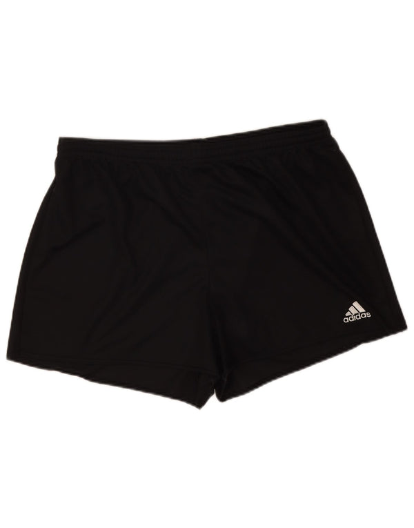 Adidas Womens Aeroready Sport Shorts UK 16/18 Large  Black Polyester