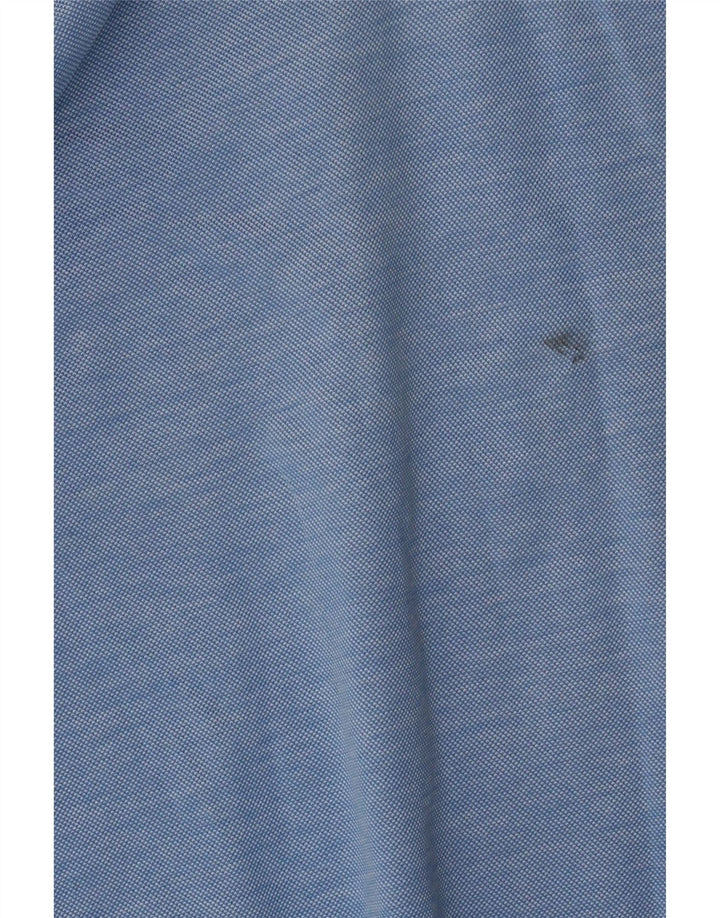 Paul & Shark Mens Polo Shirt Medium Blue Flecked