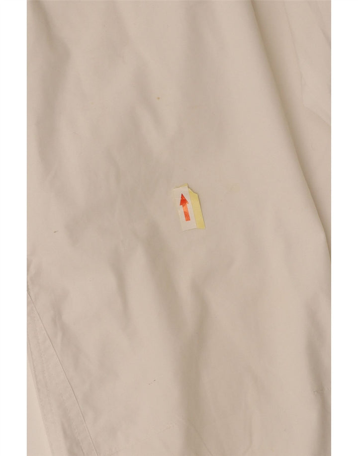 CHAMPION Mens Capri Tracksuit Trousers Large  White Cotton