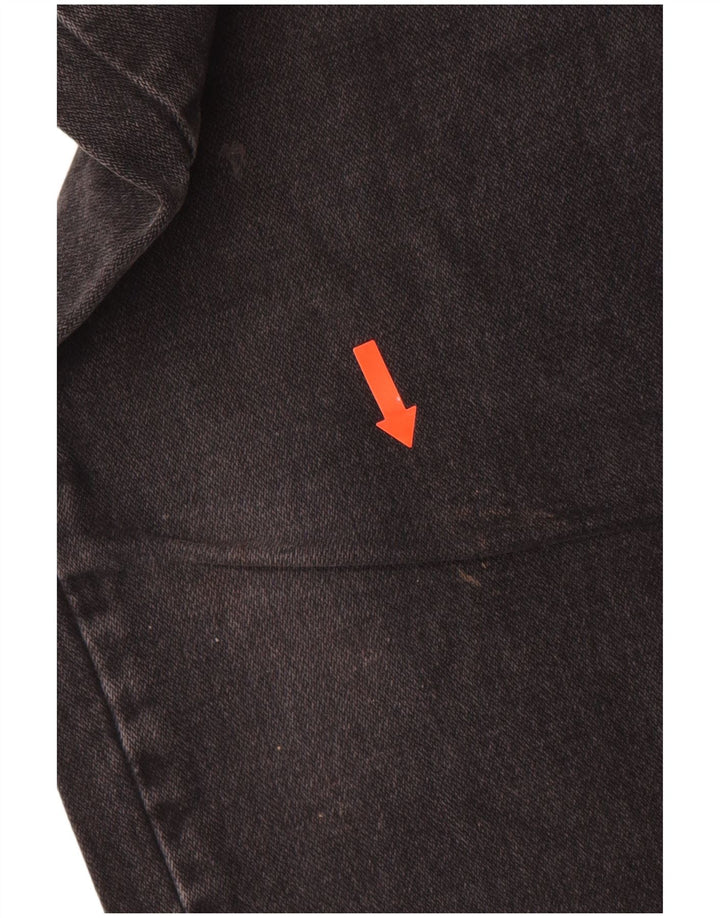 GAS Mens Dakota Straight Jeans W34 L32 Black Cotton