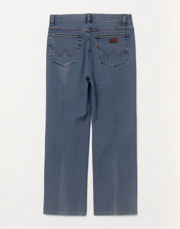 Wrangler Womens Cropped Jeans W30 L25 Blue