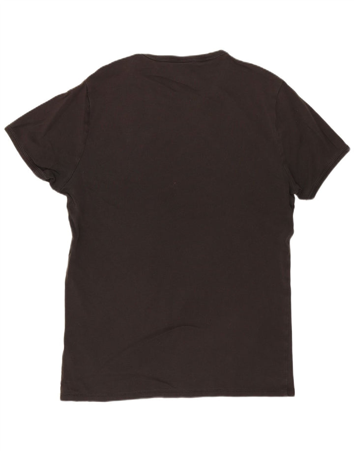 G-STAR Mens T-Shirt Top Large Black Cotton