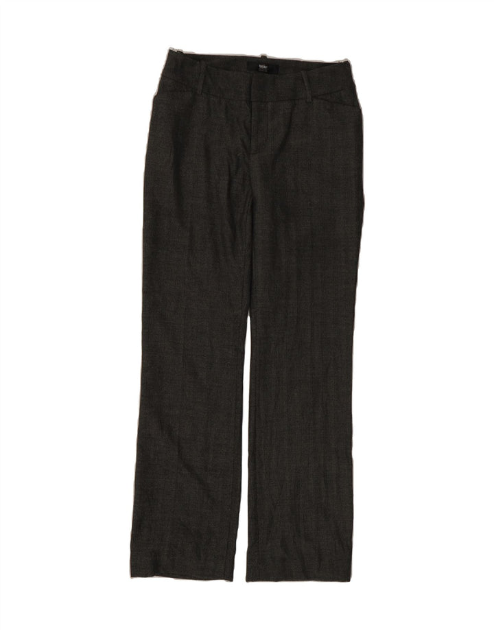 MOSSIMO Womens Casual Trousers US 4 Small W27 L30 Grey Herringbone Vintage Mossimo and Second-Hand Mossimo from Messina Hembry 