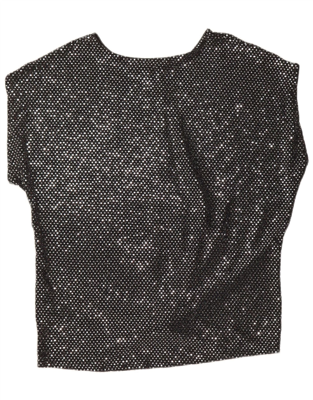 OASIS Womens Blouse Top UK 14 Medium Black Polyamide