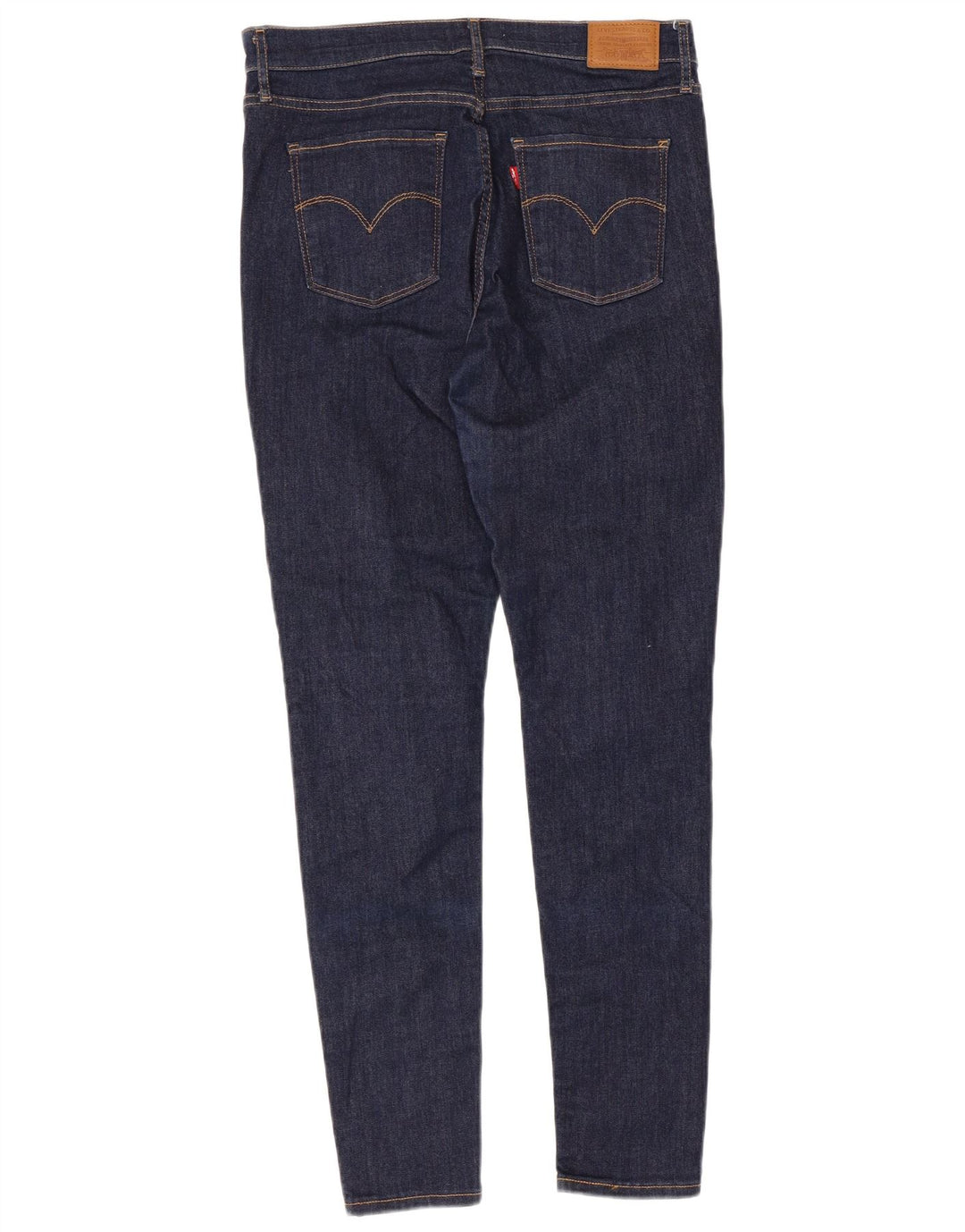 LEVI'S Womens 720 High Rise Super Skinny Jeans W30 L29 Navy Blue