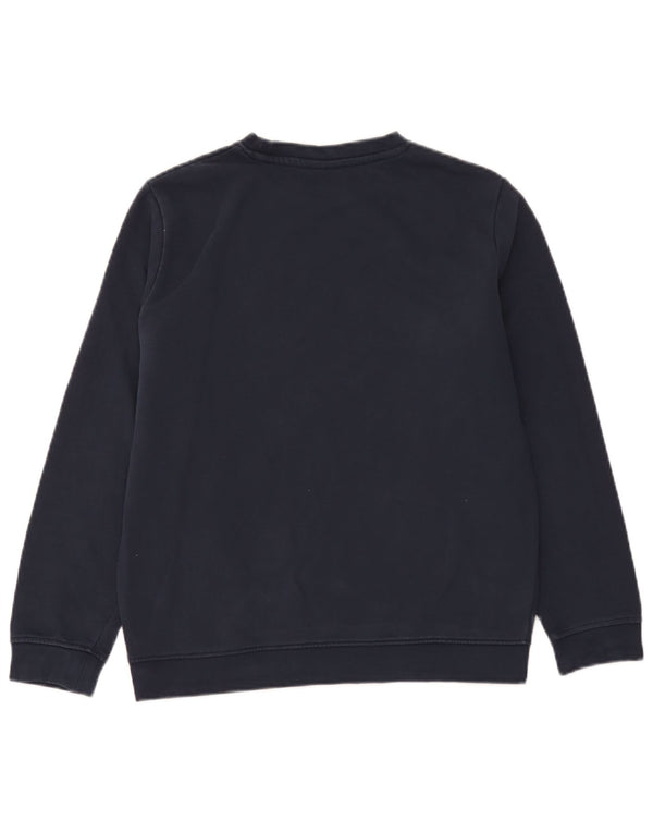 Ellesse Boys Graphic Sweatshirt Jumper 13-14 Years Navy Blue Cotton