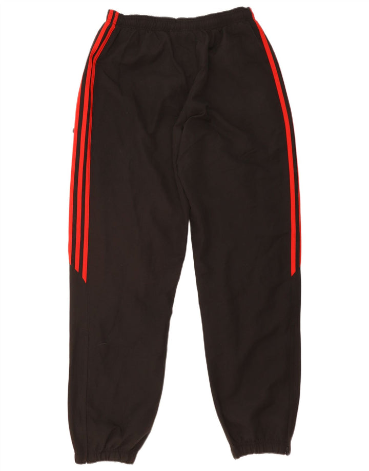 Adidas Mens Tracksuit Trousers Joggers Medium Black Polyester