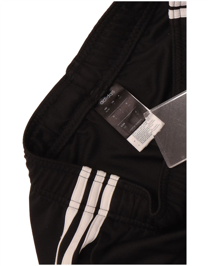 Adidas Boys Tracksuit Trousers 13-14 Years Black Polyester