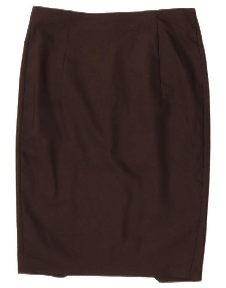 Zara Womens Pencil Skirt Medium W28  Black Polyester