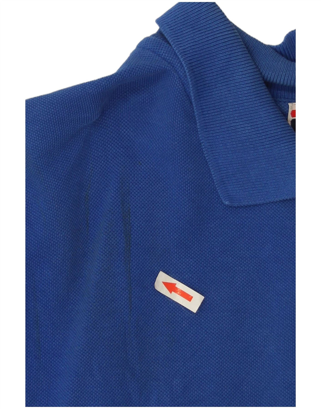 Fila Mens Polo Shirt XL Blue Cotton