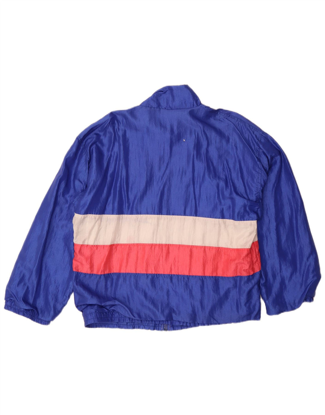 Diadora Mens Tracksuit Top Jacket Large Blue Colourblock