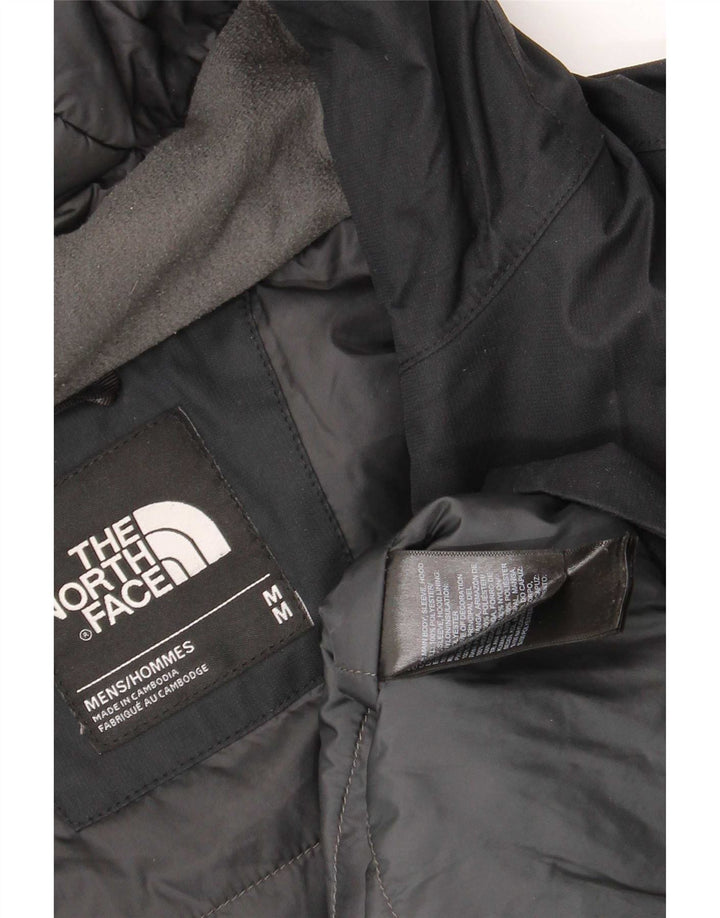 The North Face Mens Hooded Windbreaker Jacket UK 38 Medium Black Polyester