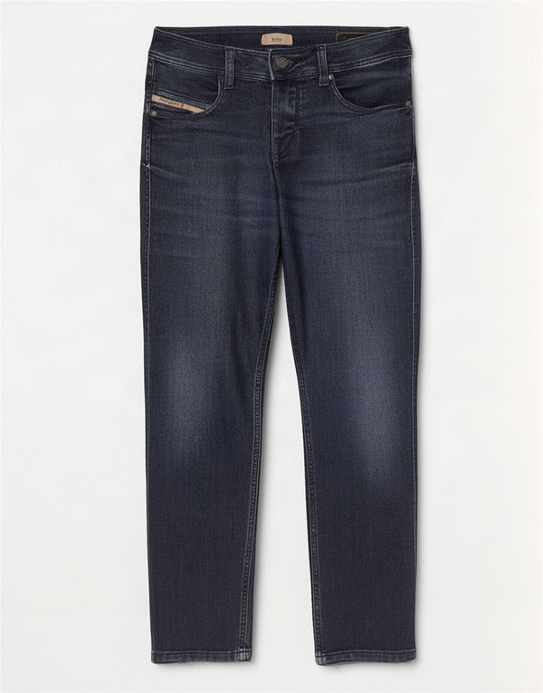Diesel Womens Slim Jeans W30 L27 Navy Blue Cotton
