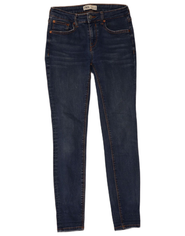 Zara Womens Skinny Jeans EU 38 Small W28 L29 Blue