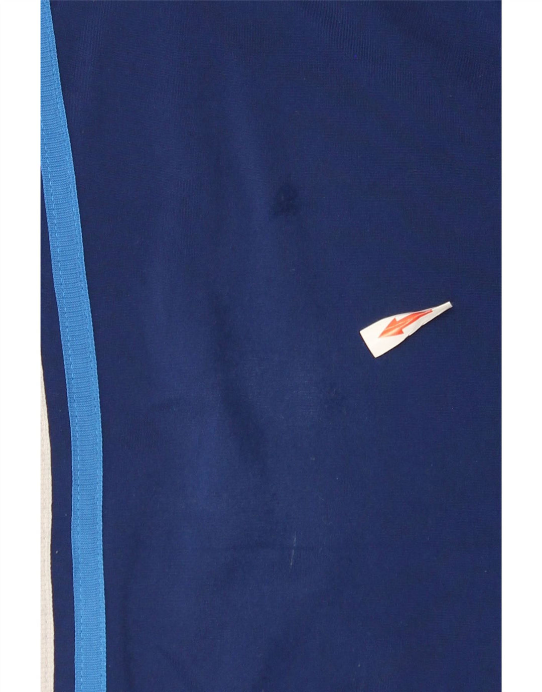 Adidas Boys Tracksuit Trousers Joggers 7-8 Years Blue Polyester