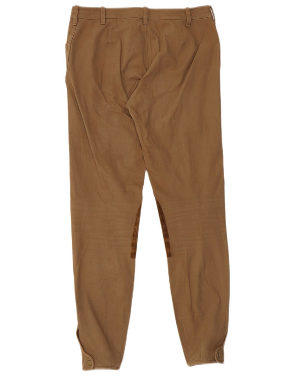 Ralph Lauren Womens Riding Trousers US 4 Small W28 L27 Brown Colourblock