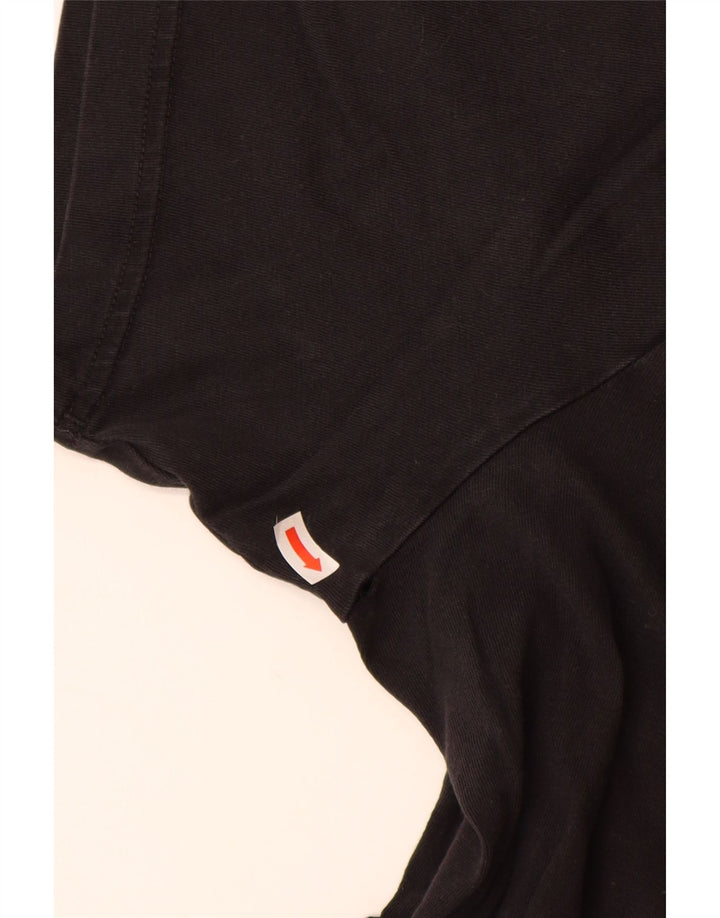 ADIDAS Mens Graphic T-Shirt Top XL Black Cotton