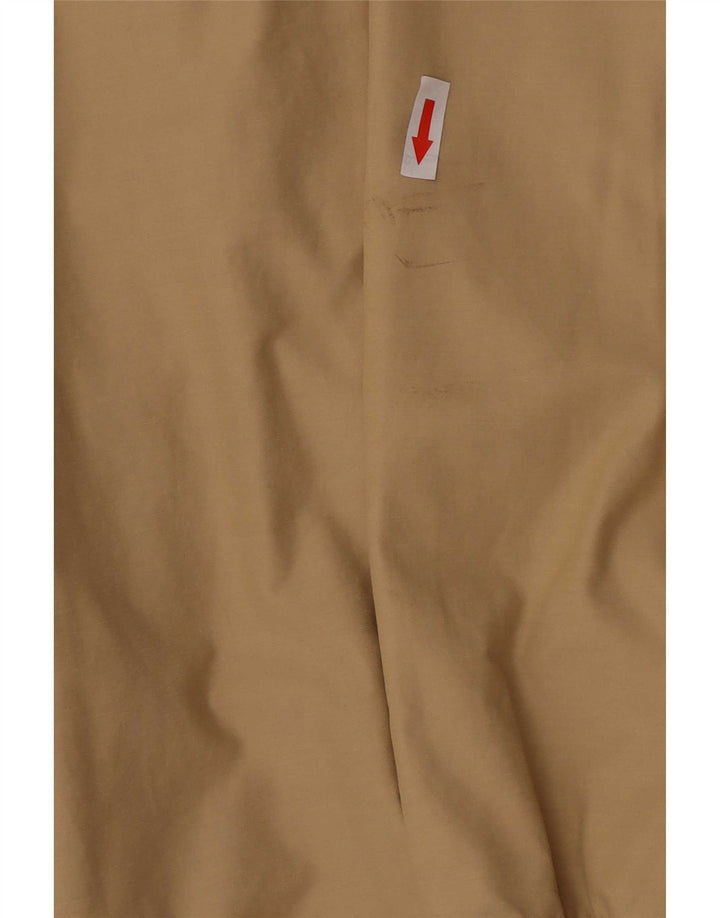 Brugi Mens Bomber Jacket UK 42 XL Beige Cotton