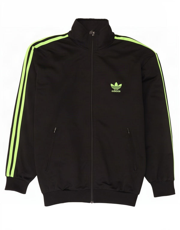 Adidas Mens Tracksuit Top Jacket Medium Black