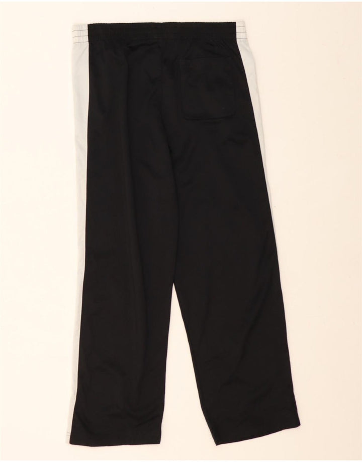 PUMA Boys Tracksuit Trousers 13-14 Years Large Black Colourblock Polyester Vintage Puma and Second-Hand Puma from Messina Hembry 