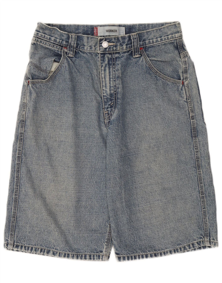 Levi's Mens Workwear Denim Shorts W29 Medium Blue Cotton