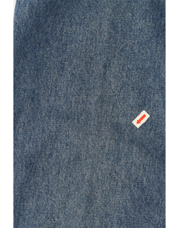 VINTAGE Womens High Waist Tapered Jeans IT 44 Medium W27 L30 Blue Cotton