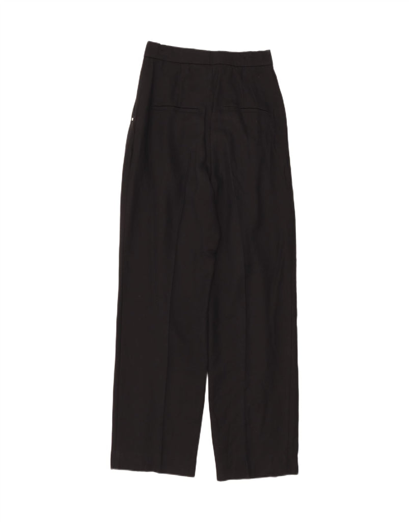 SPORTMAX Womens Pegged Chino Trousers UK 6 XS W26 L30 Black Cotton Vintage Sportmax and Second-Hand Sportmax from Messina Hembry 
