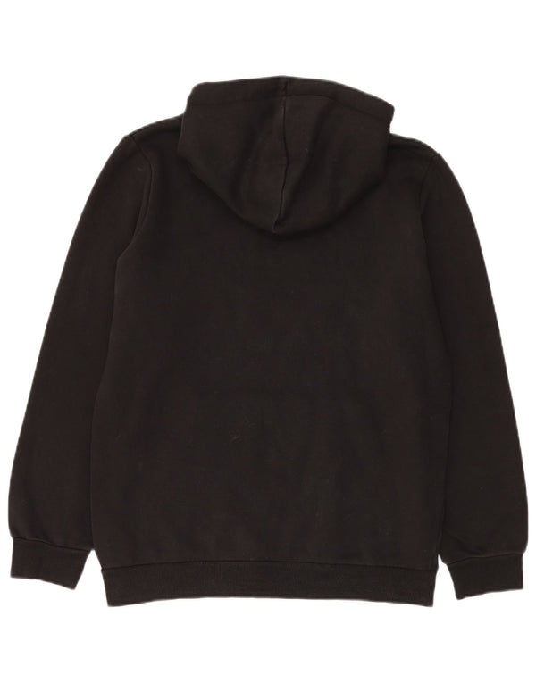 Puma Mens Hoodie Jumper Small Black Cotton